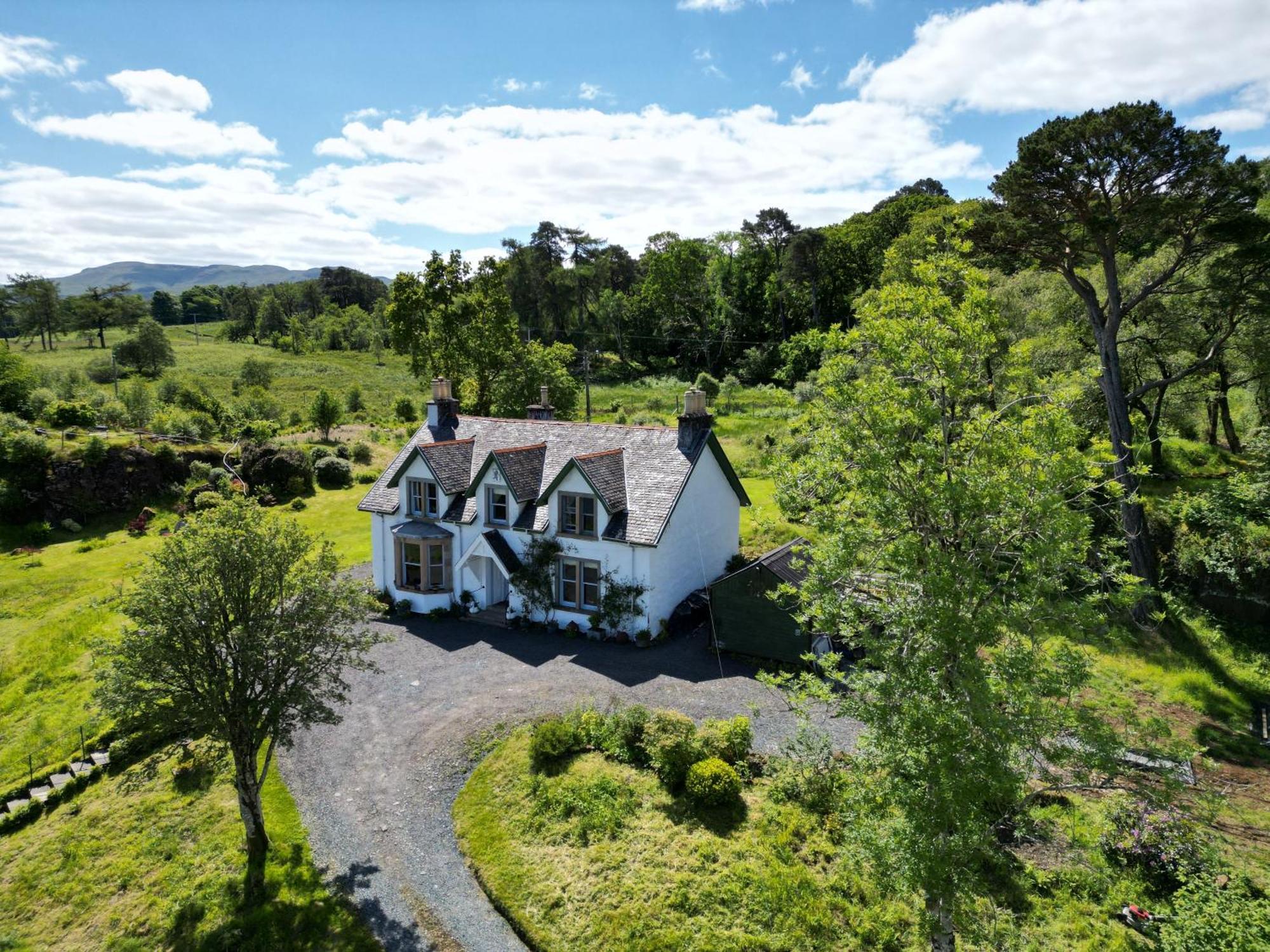 Glenaros Lodge Salen  Luaran gambar